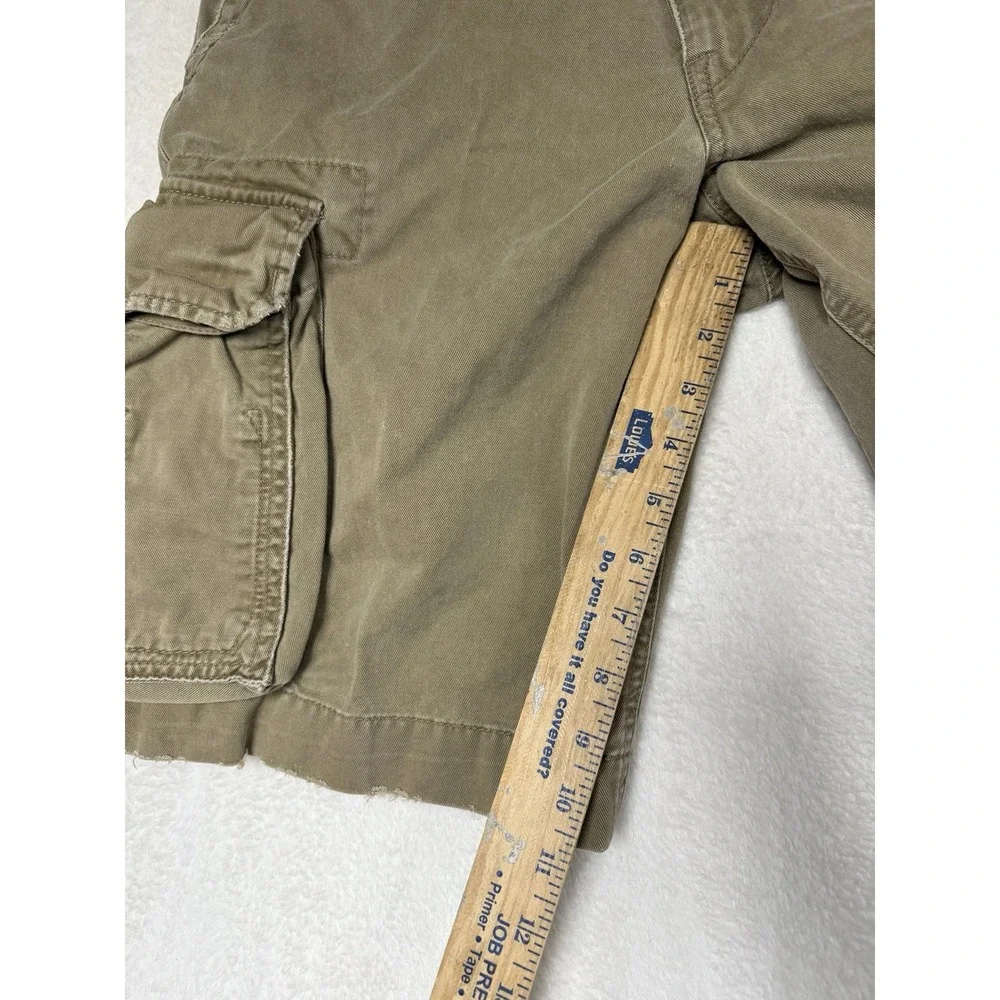 Vintage American Eagle‎ Outfitters Cargo Shorts Mens 31 Khaki Classic Outdoor